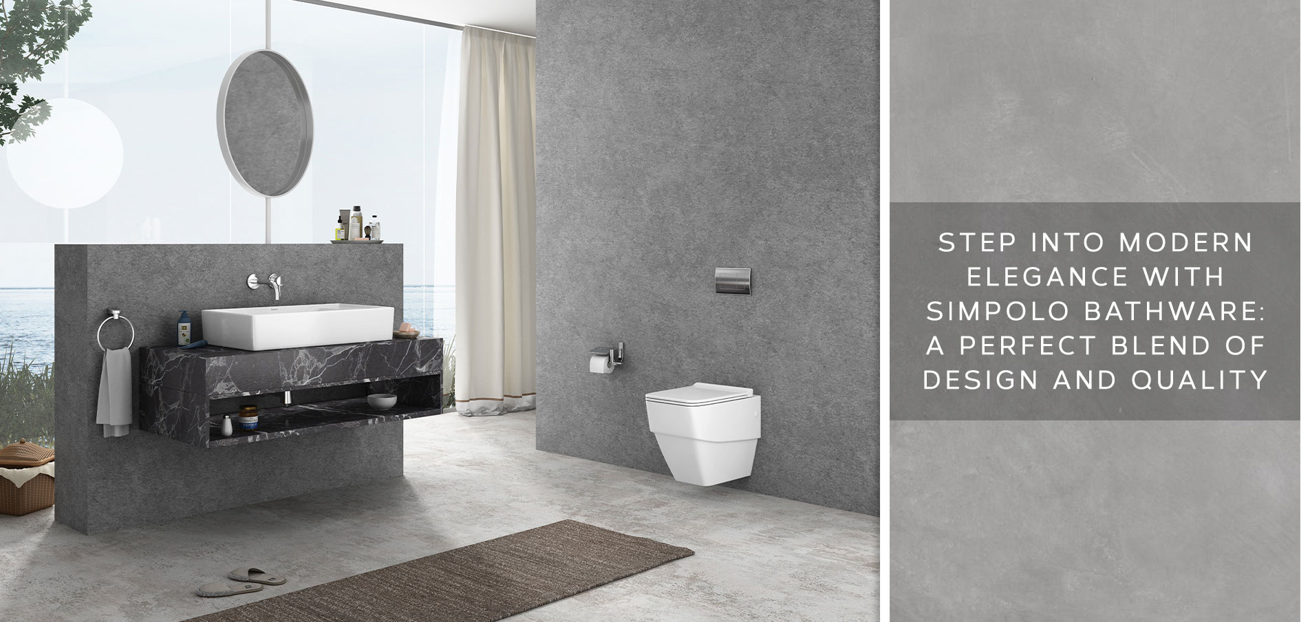 Step into Modern Elegance with Simpolo Bathware