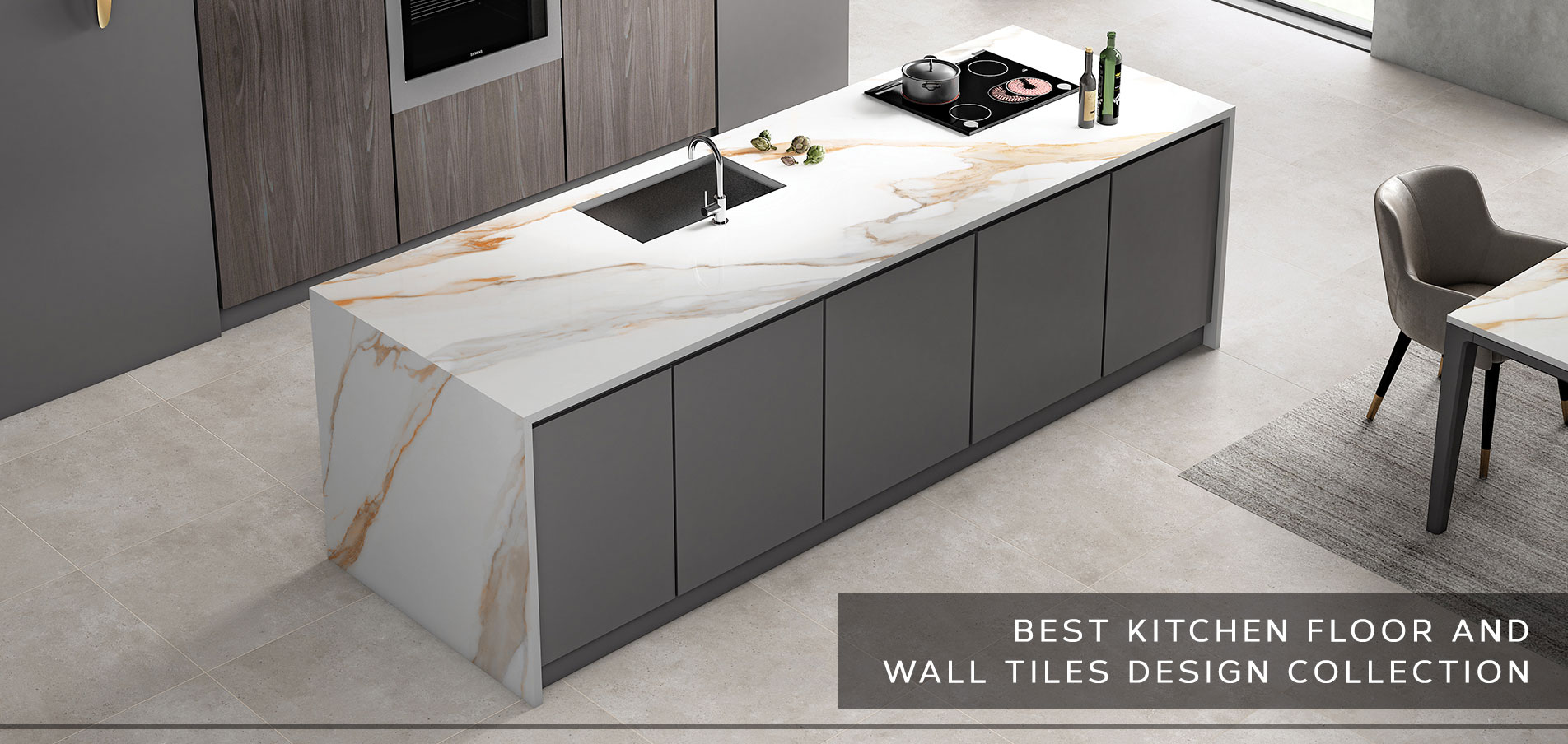 Explore the Best Kitchen Floor and Wall Tiles Collection