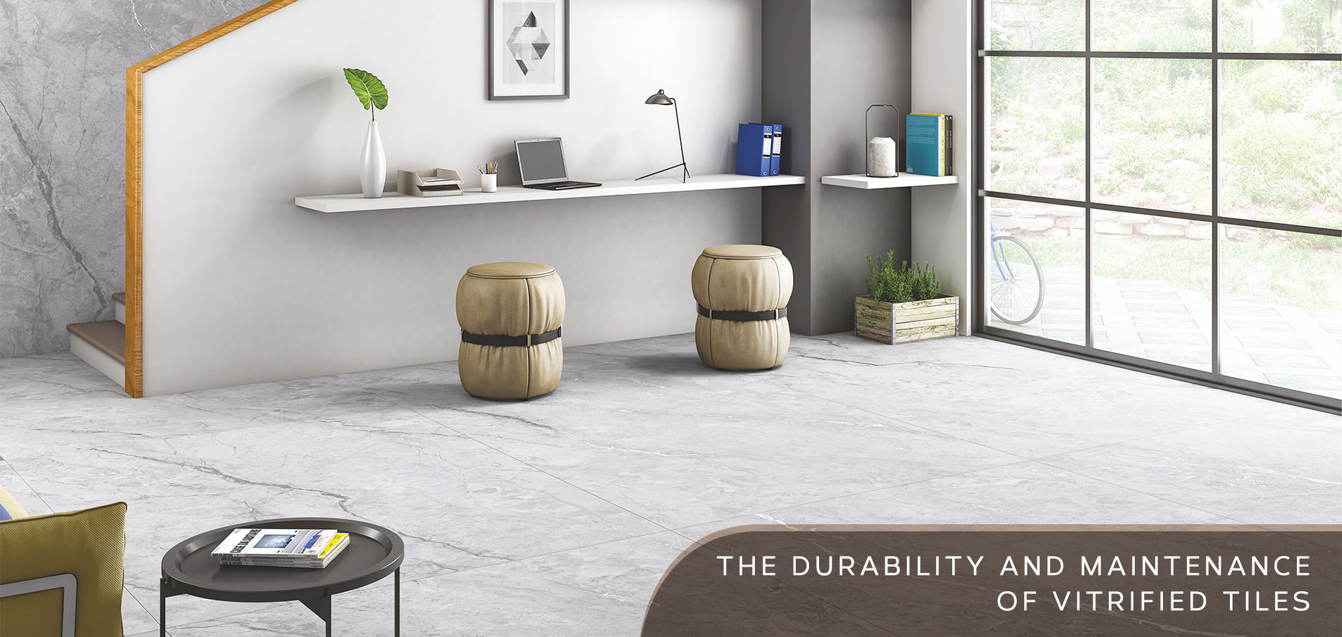 The durability and maintenance of vitrified tiles