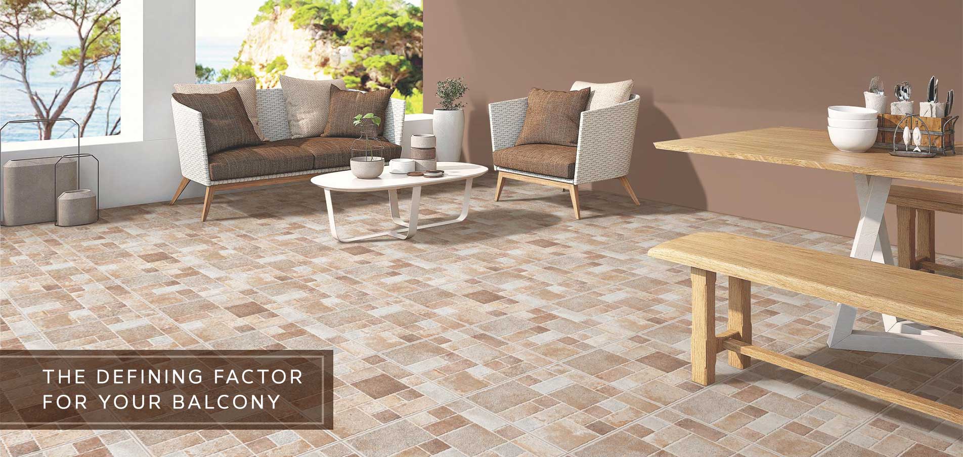 Transform Your Balcony with Stylish and Functional Balcony Tiles