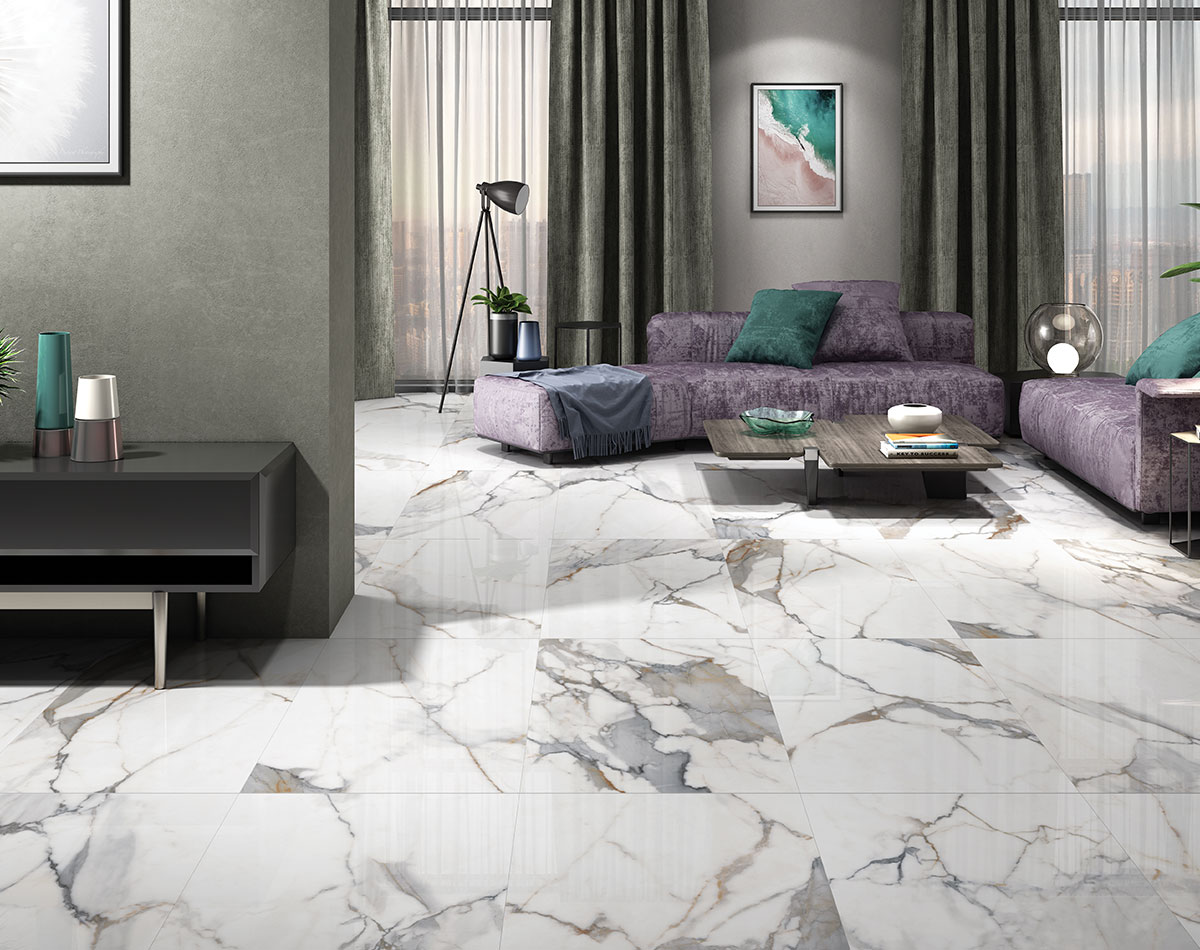 Stunning Living Room Designs with Simpolo Ceramic Tiles