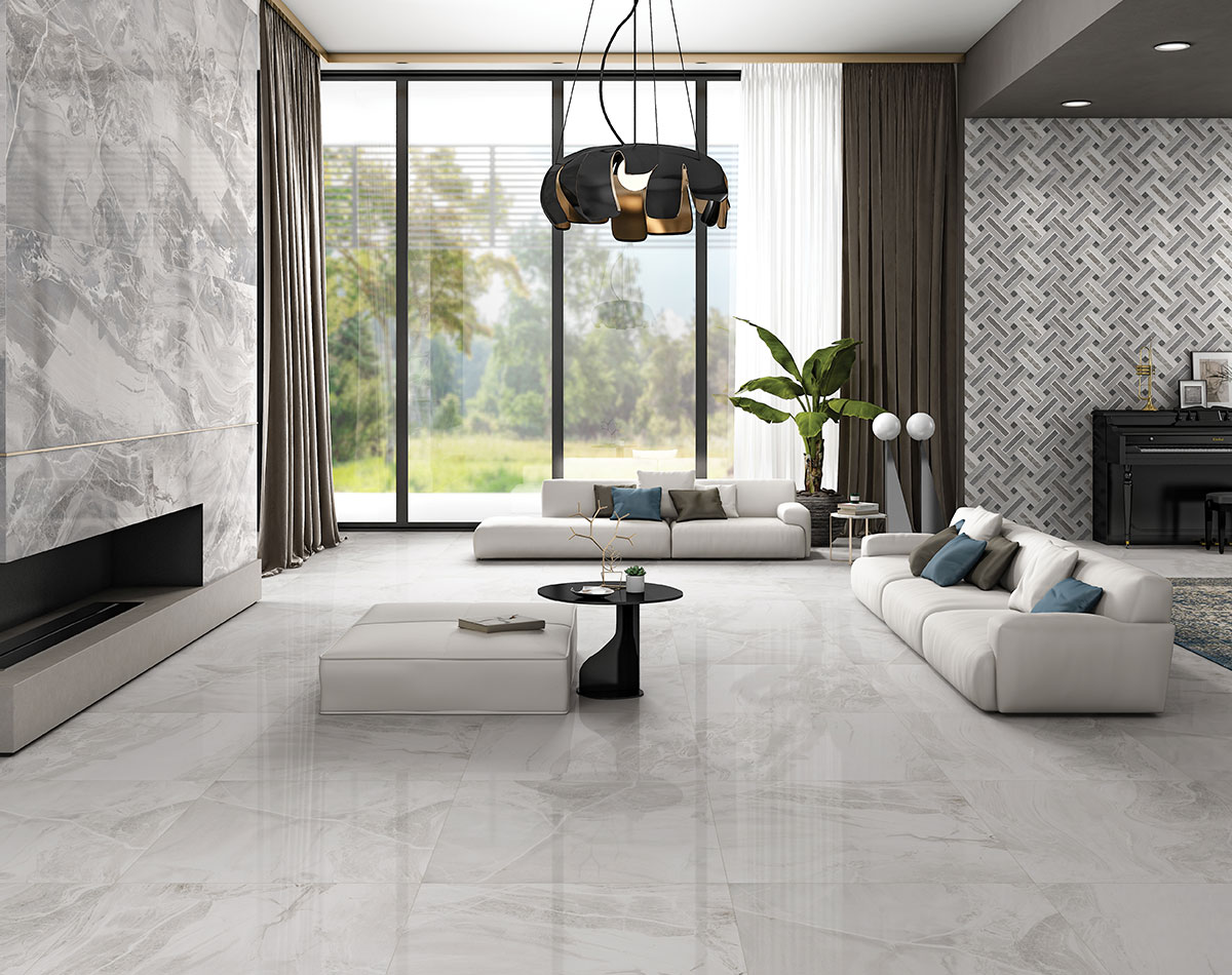 Stunning Living Room Designs with Simpolo Ceramic Tiles