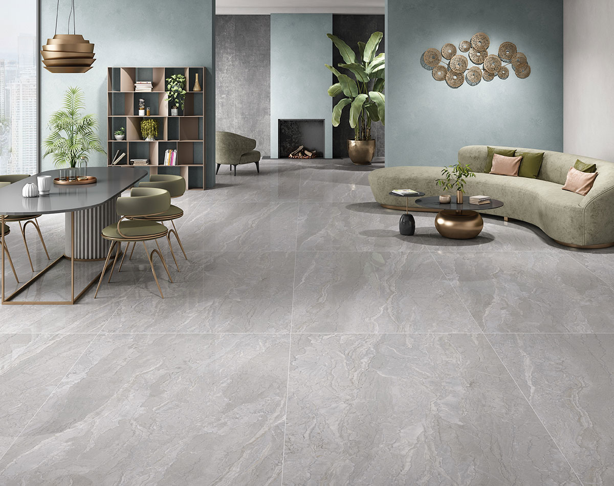 Grey Wall And Floor Tile Designs