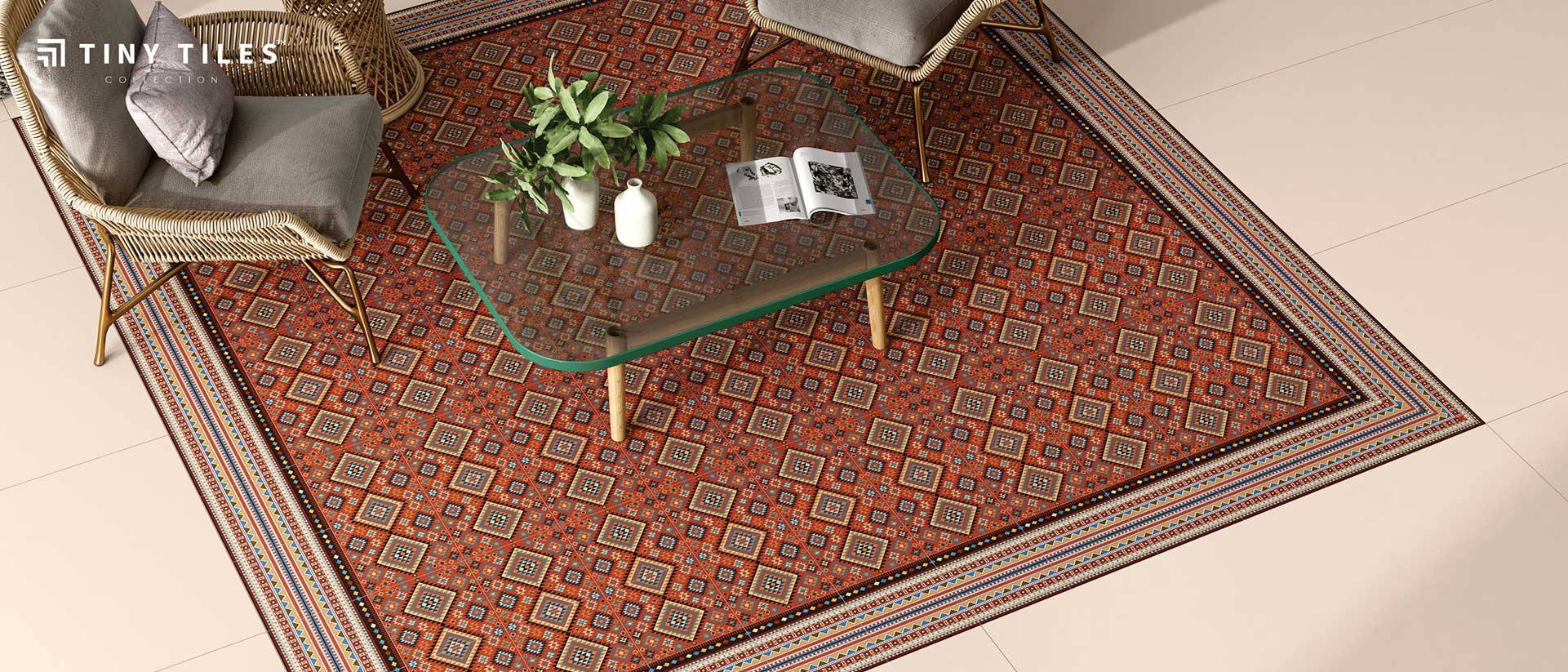 Trendy Vitrified Tiles Collection by Simpolo Tiles and Bathware